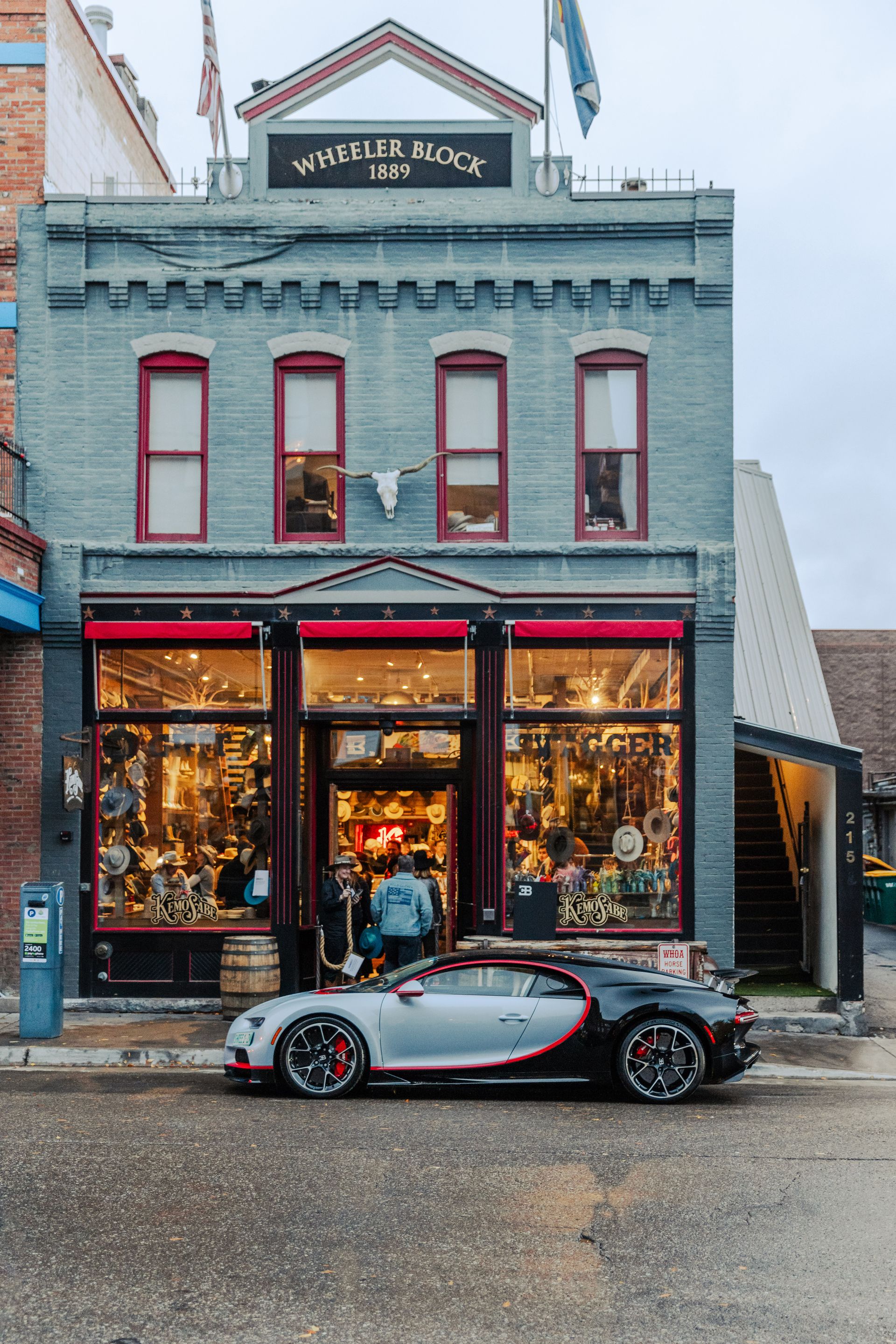 Bugatti Grand Tour America 2023.